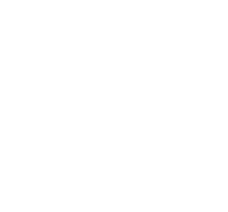 Três formas poligonais transparentes